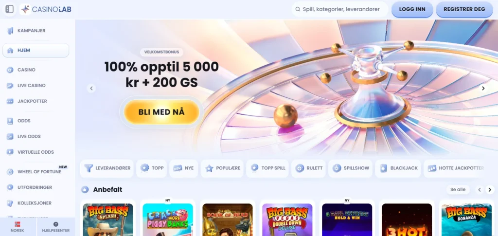 casinolab bonus