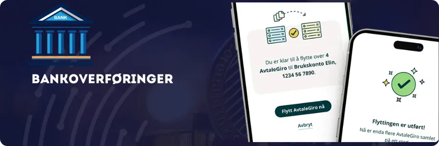 Bankoverføringer Vanskelig i Norge