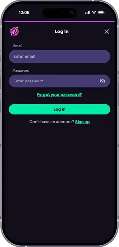Velg casino og registrer deg